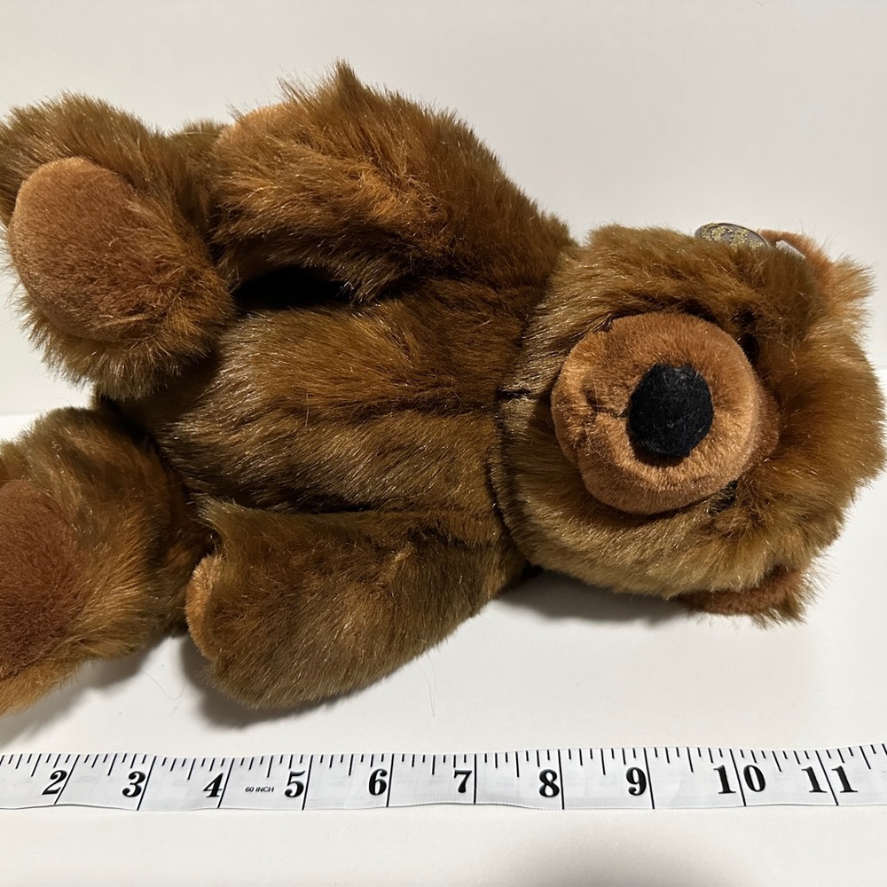 Vintage 90s Heritage Collection Brown Plush Bear - Picture 5 of 5